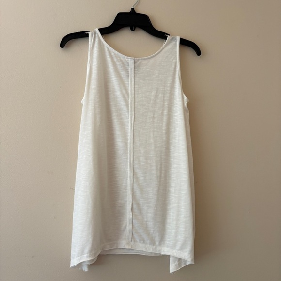 Knox Rose White Lace Trim Tank Top - Picture 2 of 4